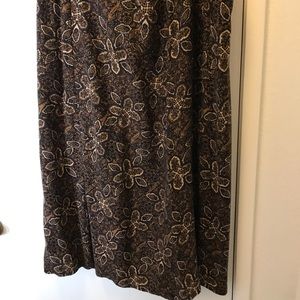 Sag harbor floral skirt